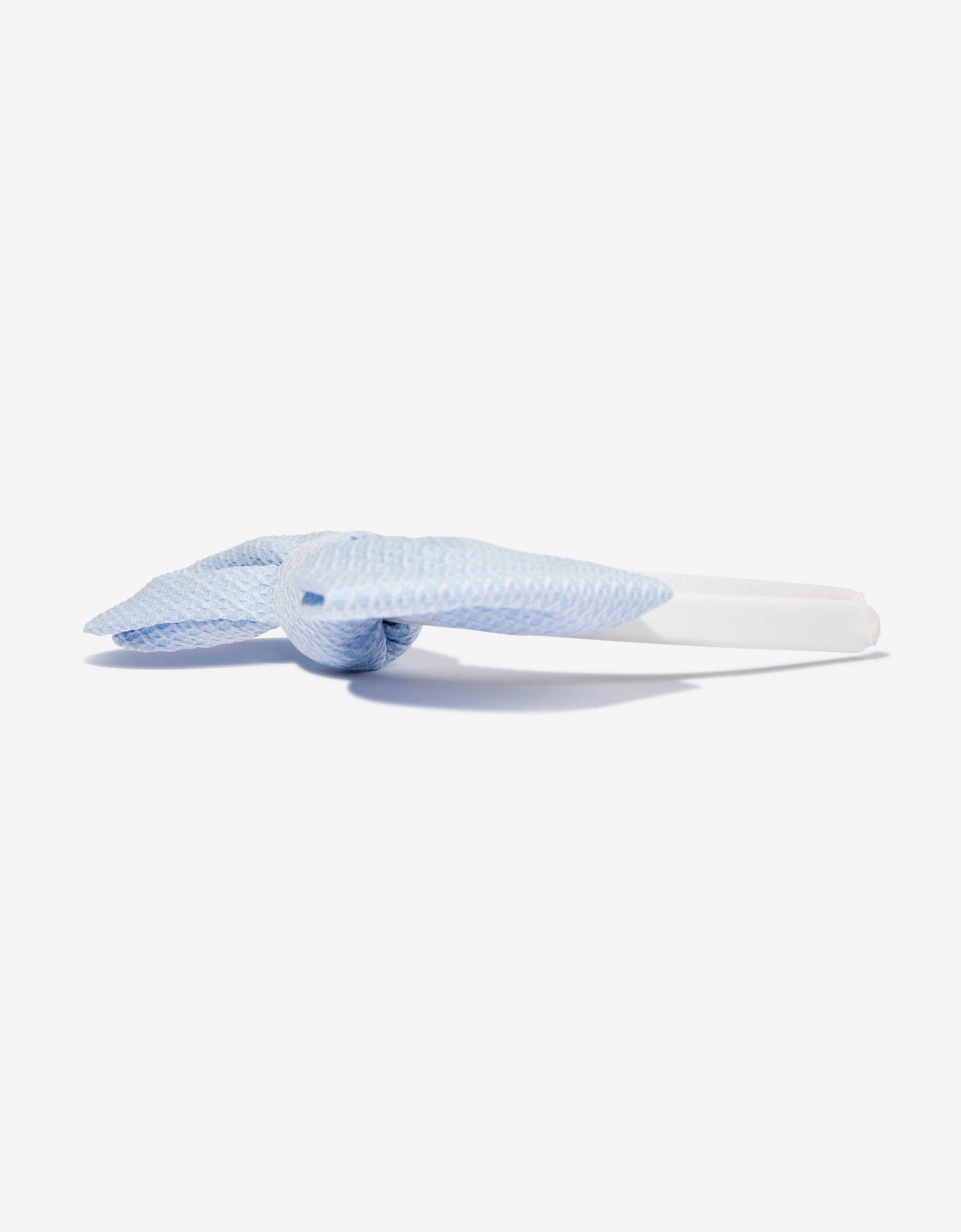 Girls Origami Dotty Jacquard Bow Headband in Blue