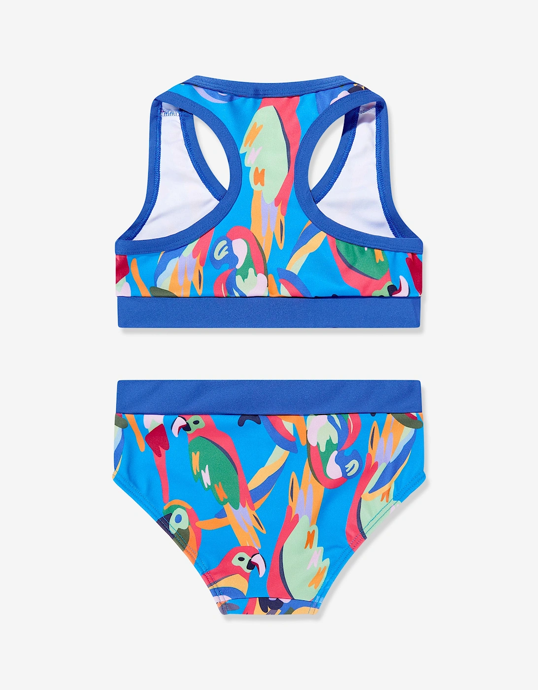 Girls Parrot Bikini in Blue