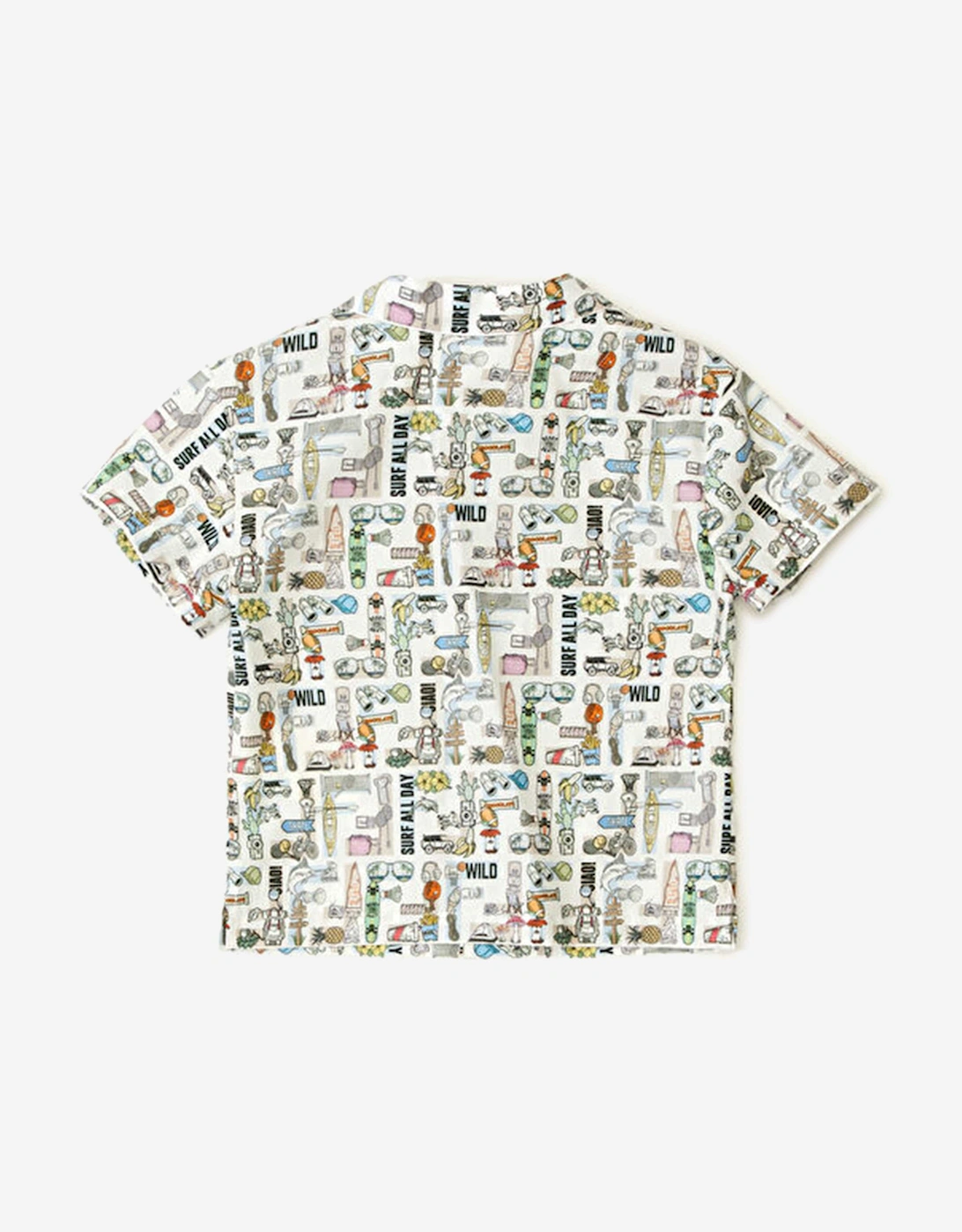 Baby Boys FF Logo Shirt in White