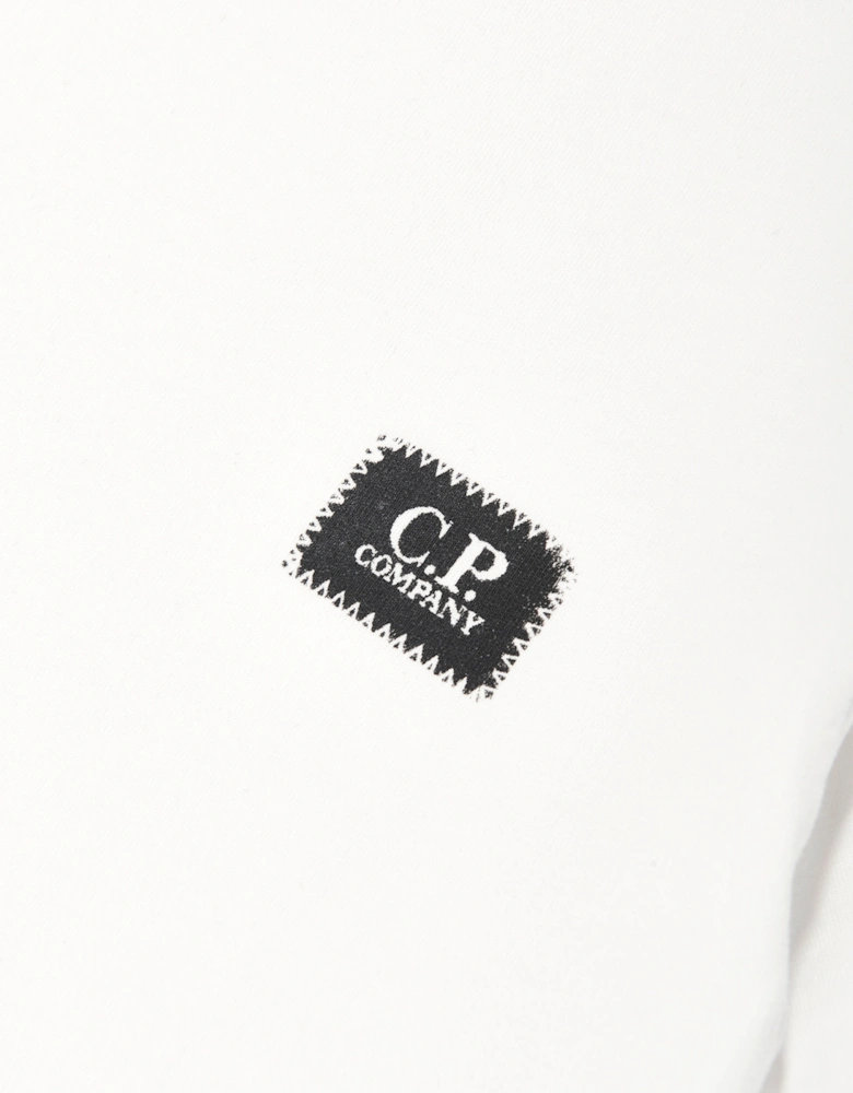 C.P. Company Boys Logo T-Shirt in Ivory