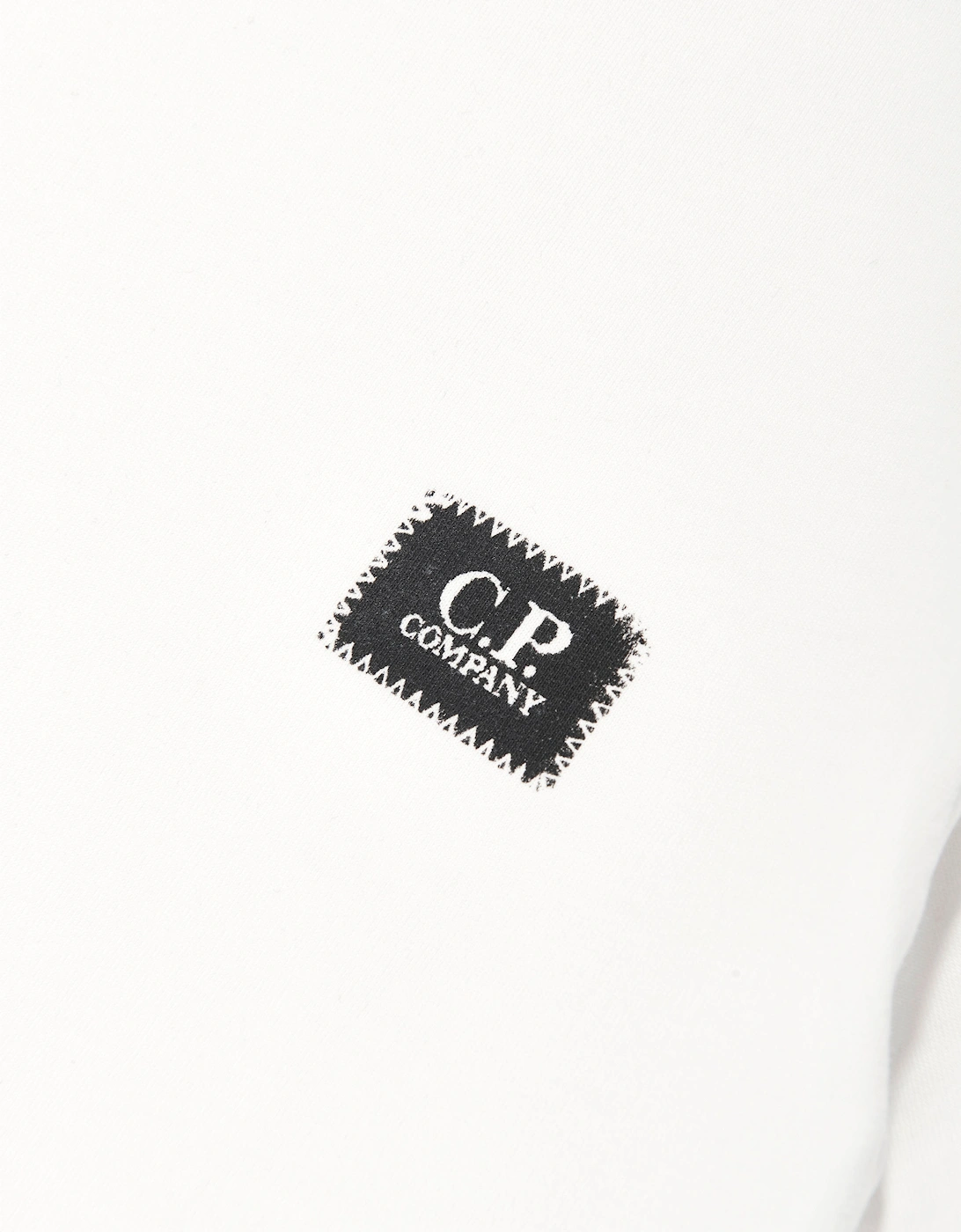 C.P. Company Boys Logo T-Shirt in Ivory