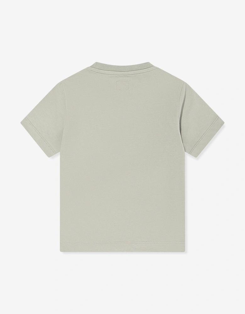 C.P. Company Boys Logo T-Shirt in Grey