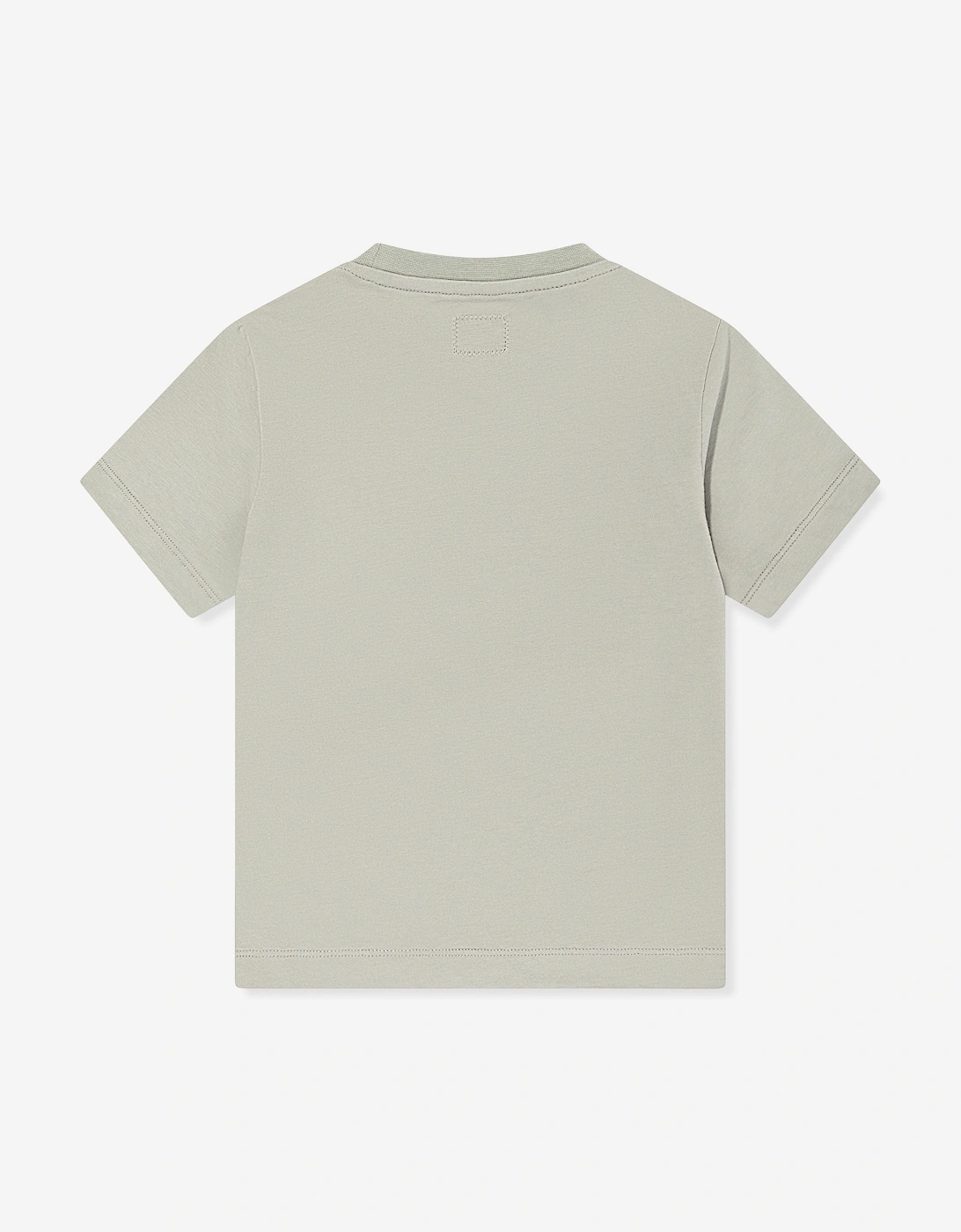 C.P. Company Boys Logo T-Shirt in Grey