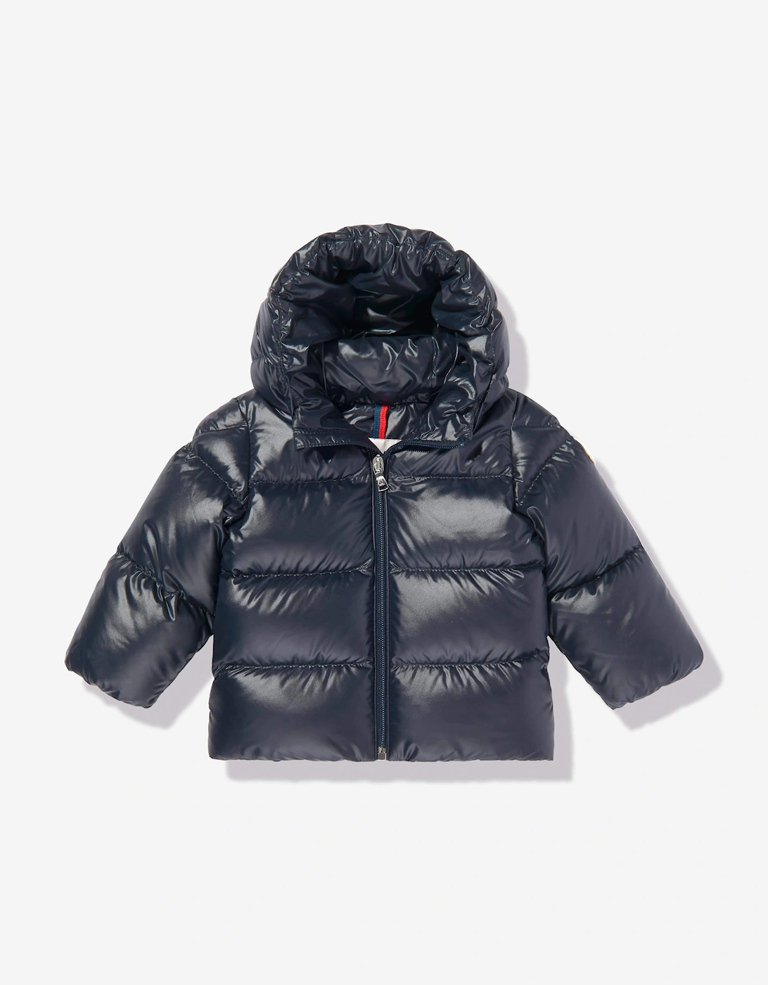 Baby Down Padded Snowsuit in Navy