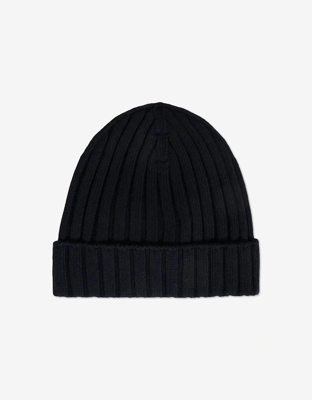 Baby Wool Beanie Hat in Navy
