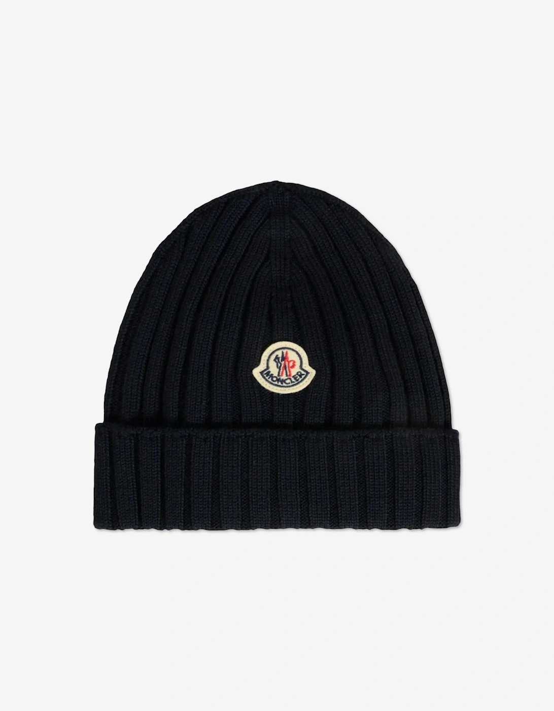 Baby Wool Beanie Hat in Navy, 5 of 4