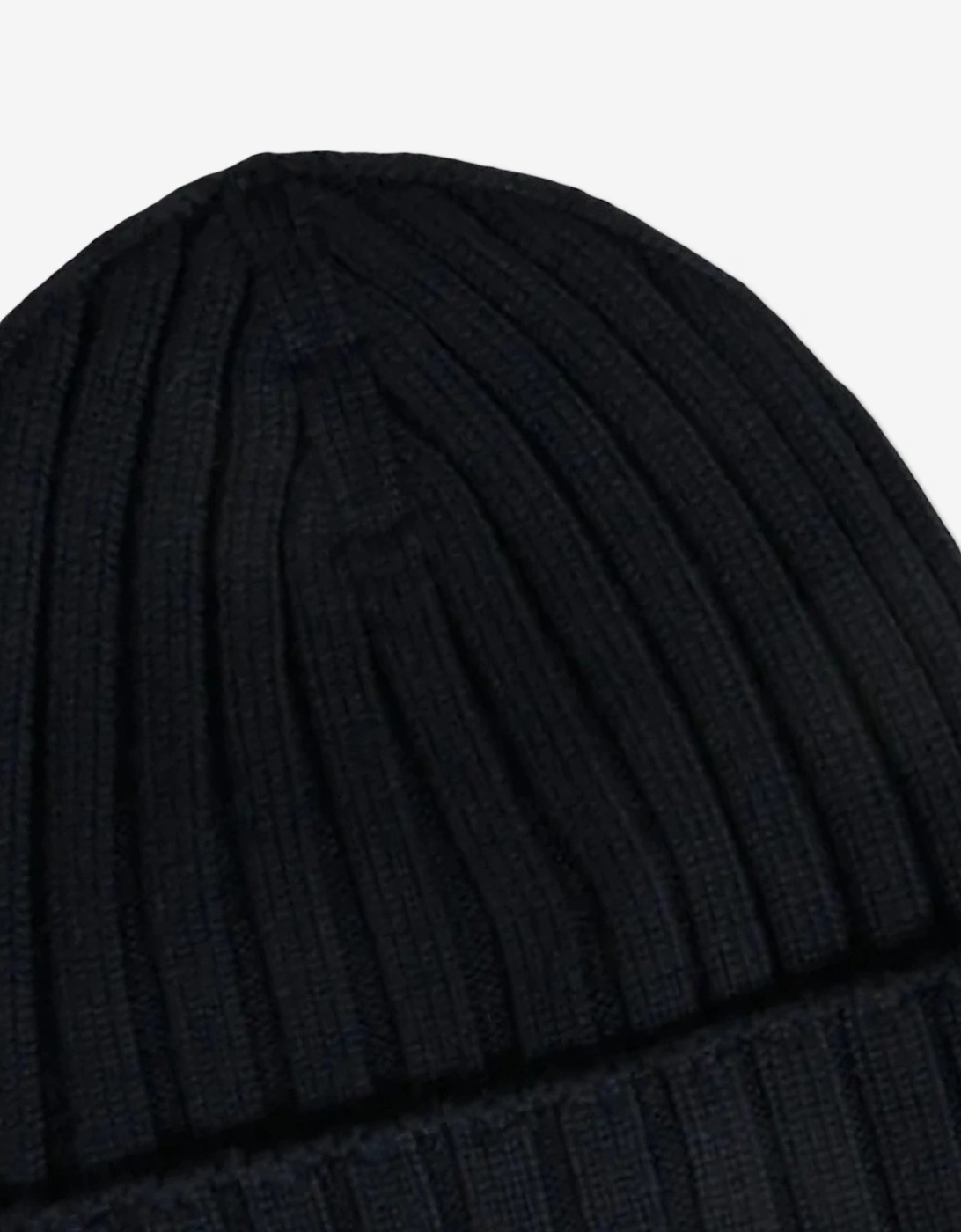 Baby Wool Beanie Hat in Navy