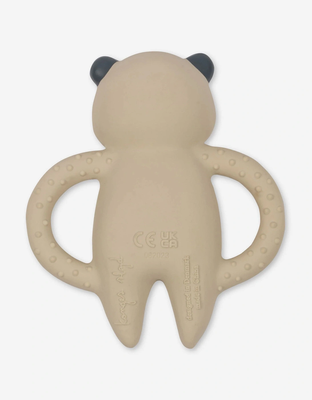 Konges Sløjd Baby Panda Teeth Soother in Beige (11.7cm)