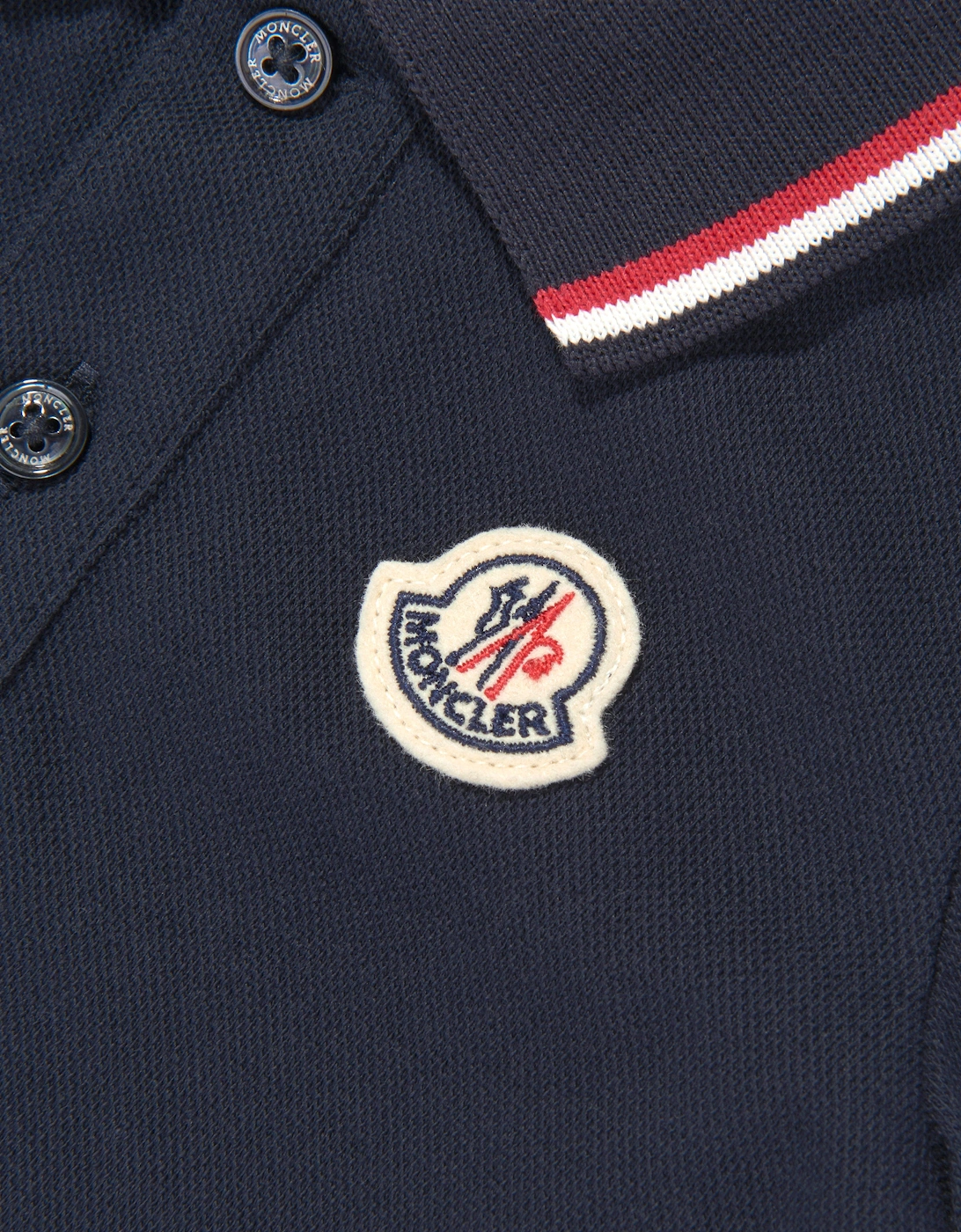 Baby Boys Logo Polo Shirt in Navy