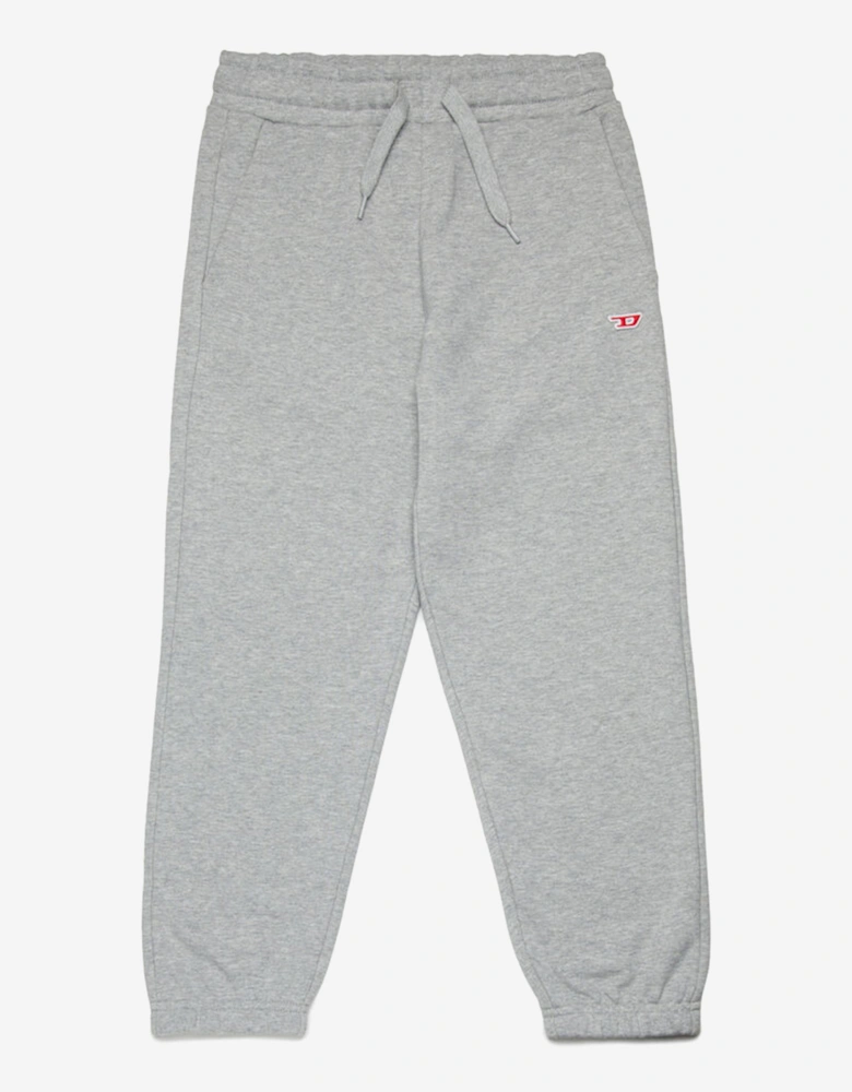 Kids Logo Patch Joggers in Grey