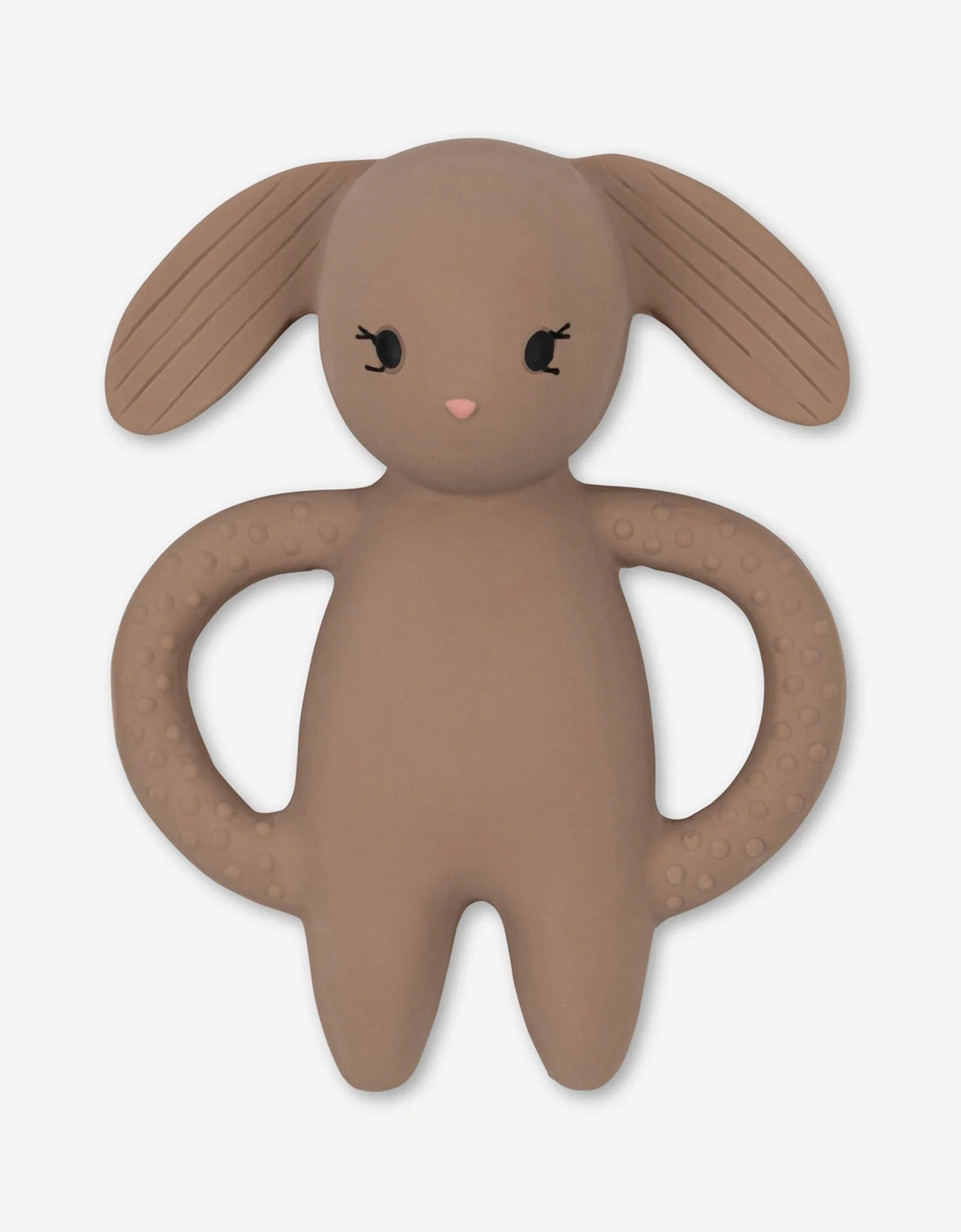 Konges Sløjd Baby Rabbit Teeth Soother in Brown (11.3cm), 3 of 2