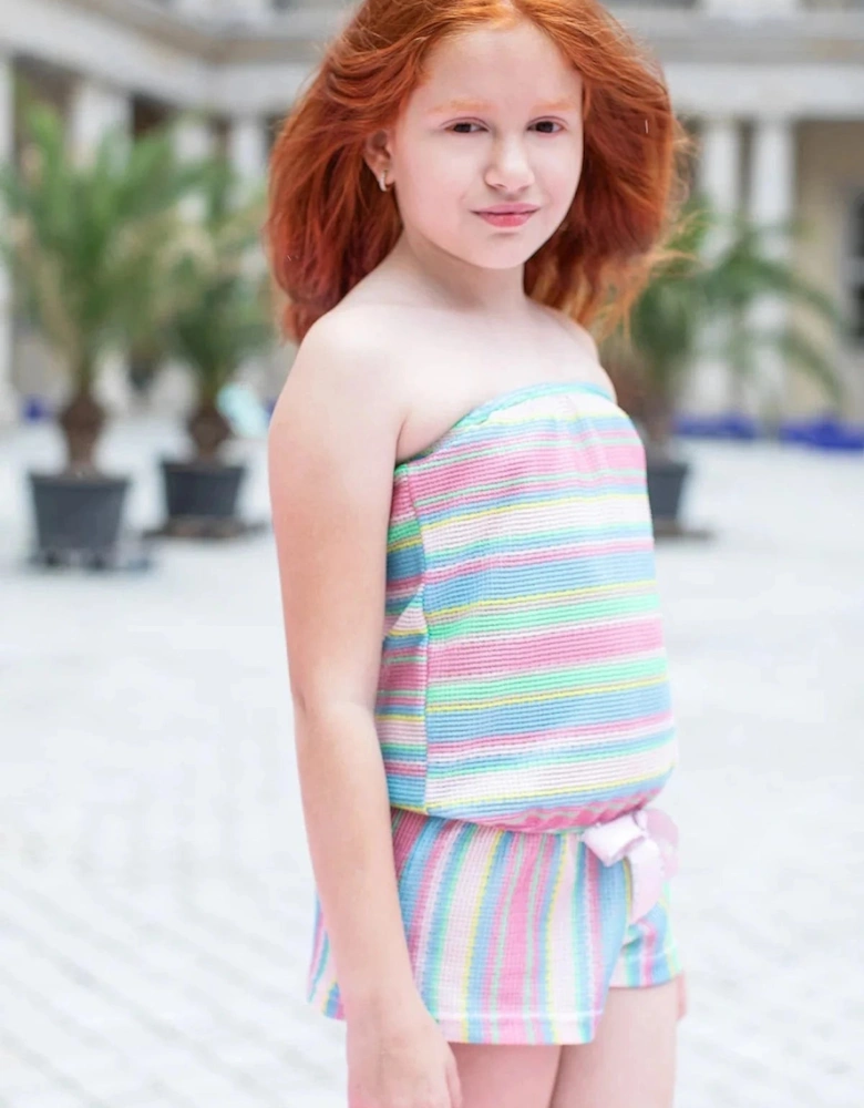 Girls Jeannie Playsuit in Multicolour