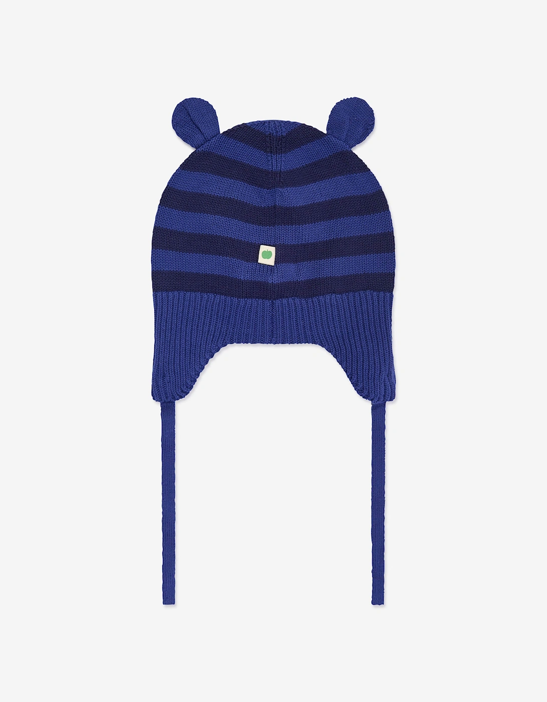 Baby Boys Damson Knit Hat With Ears in Blue
