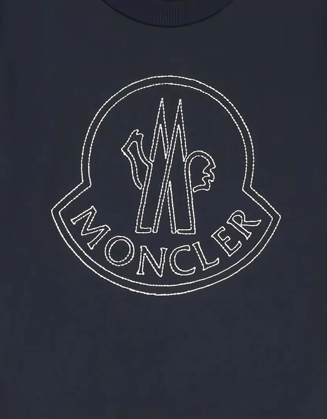 Baby Boys Logo Sweatshirt in Navy