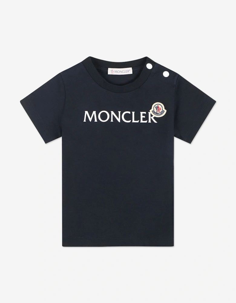 Baby Boys Logo T-Shirt in Navy