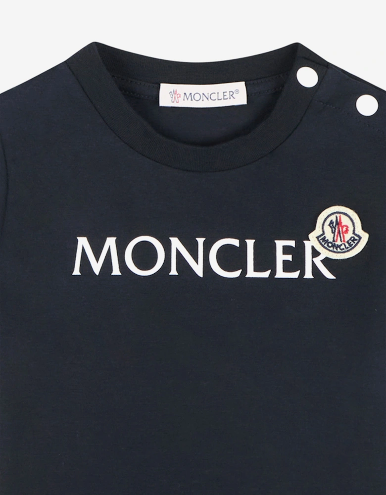 Baby Boys Logo T-Shirt in Navy
