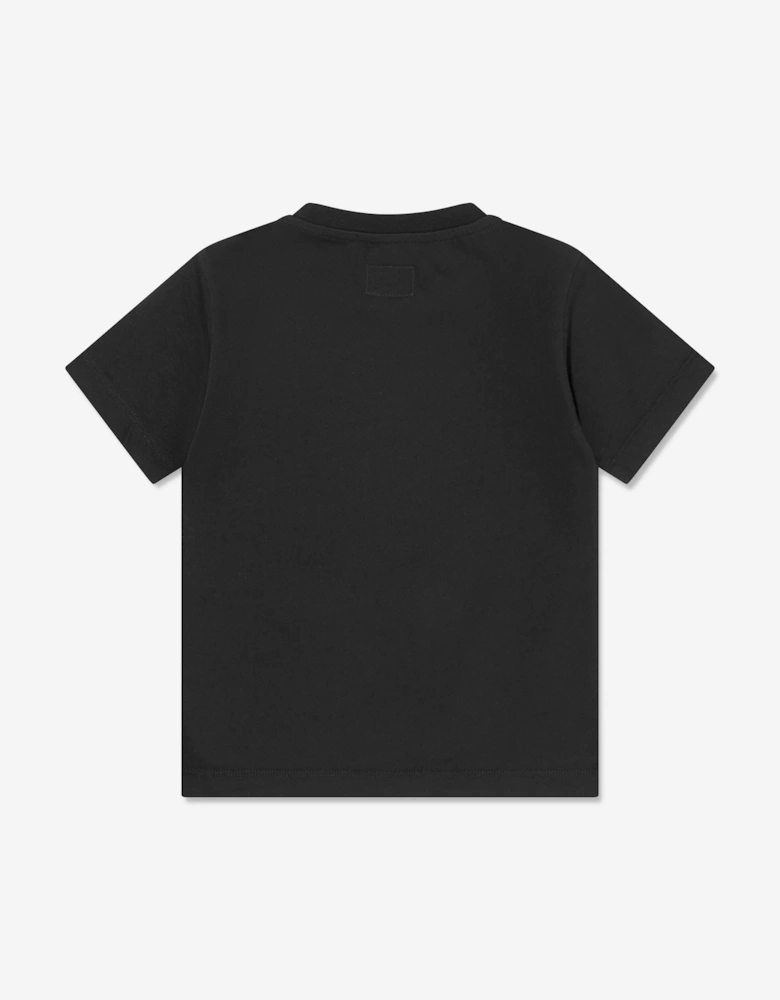 C.P. Company Boys Logo T-Shirt in Black