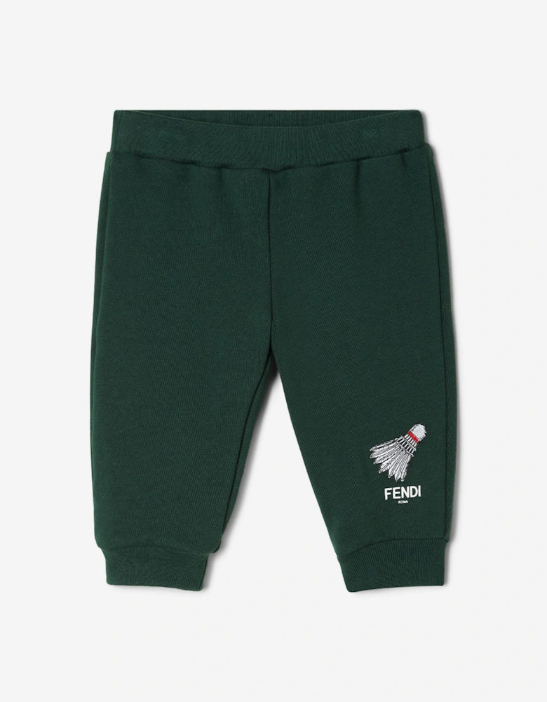 Baby Boys Logo Joggers in Green
