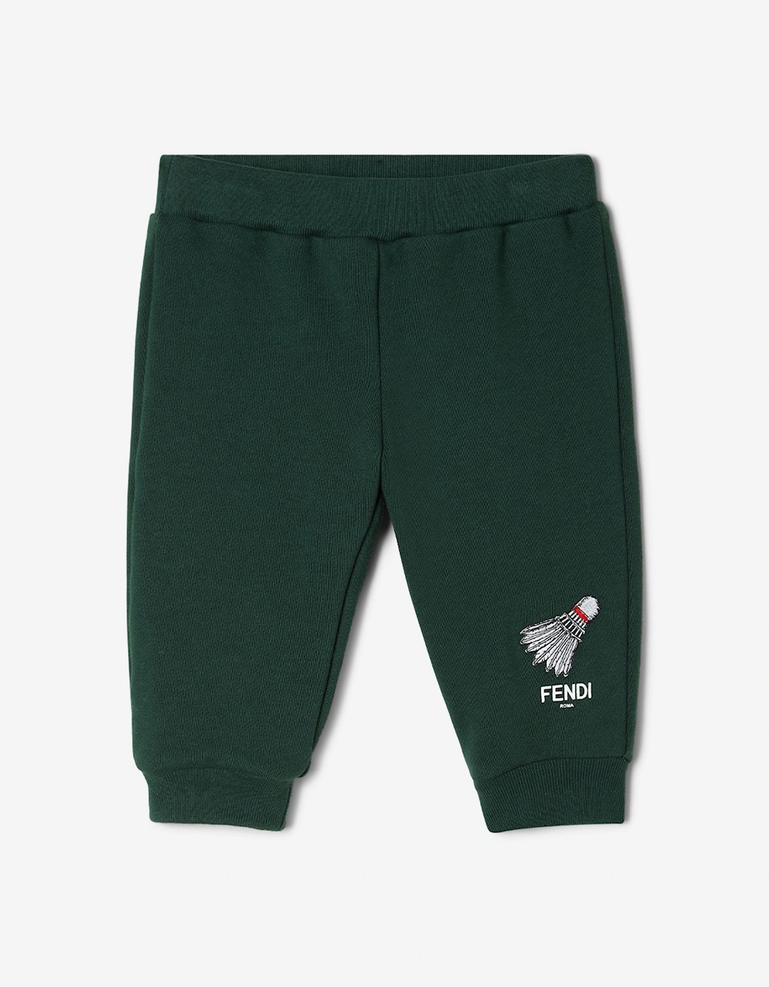 Baby Boys Logo Joggers in Green, 5 of 4
