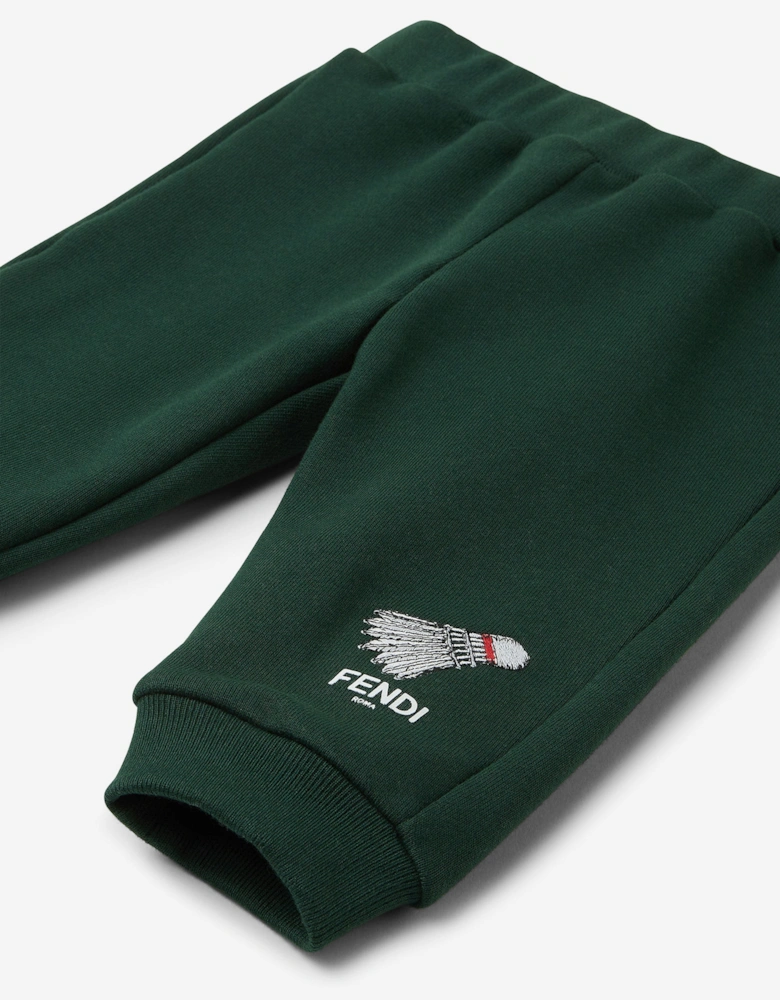 Baby Boys Logo Joggers in Green
