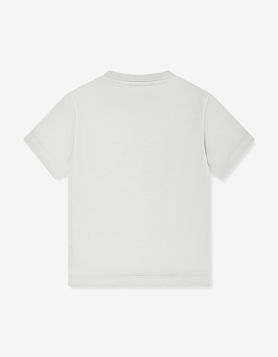 C.P. Company Boys Logo T-Shirt in Grey