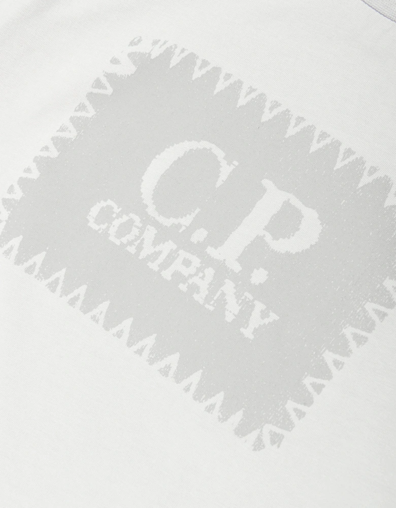C.P. Company Boys Logo T-Shirt in Grey