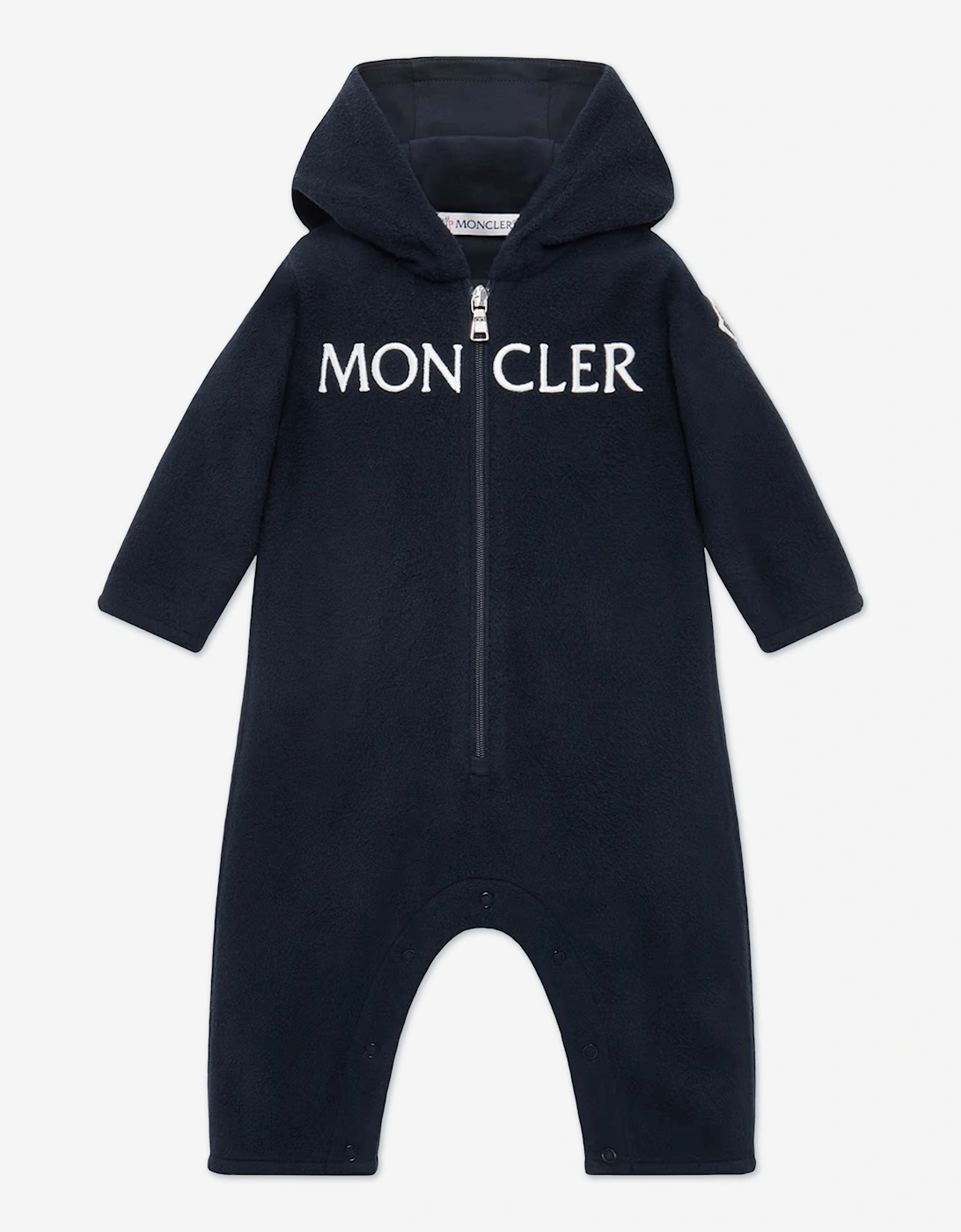 Baby Logo Romper in Navy, 5 of 4