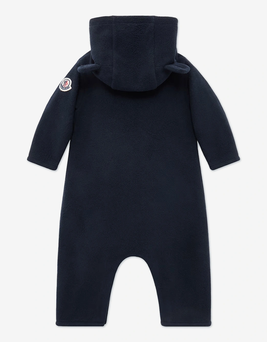 Baby Logo Romper in Navy
