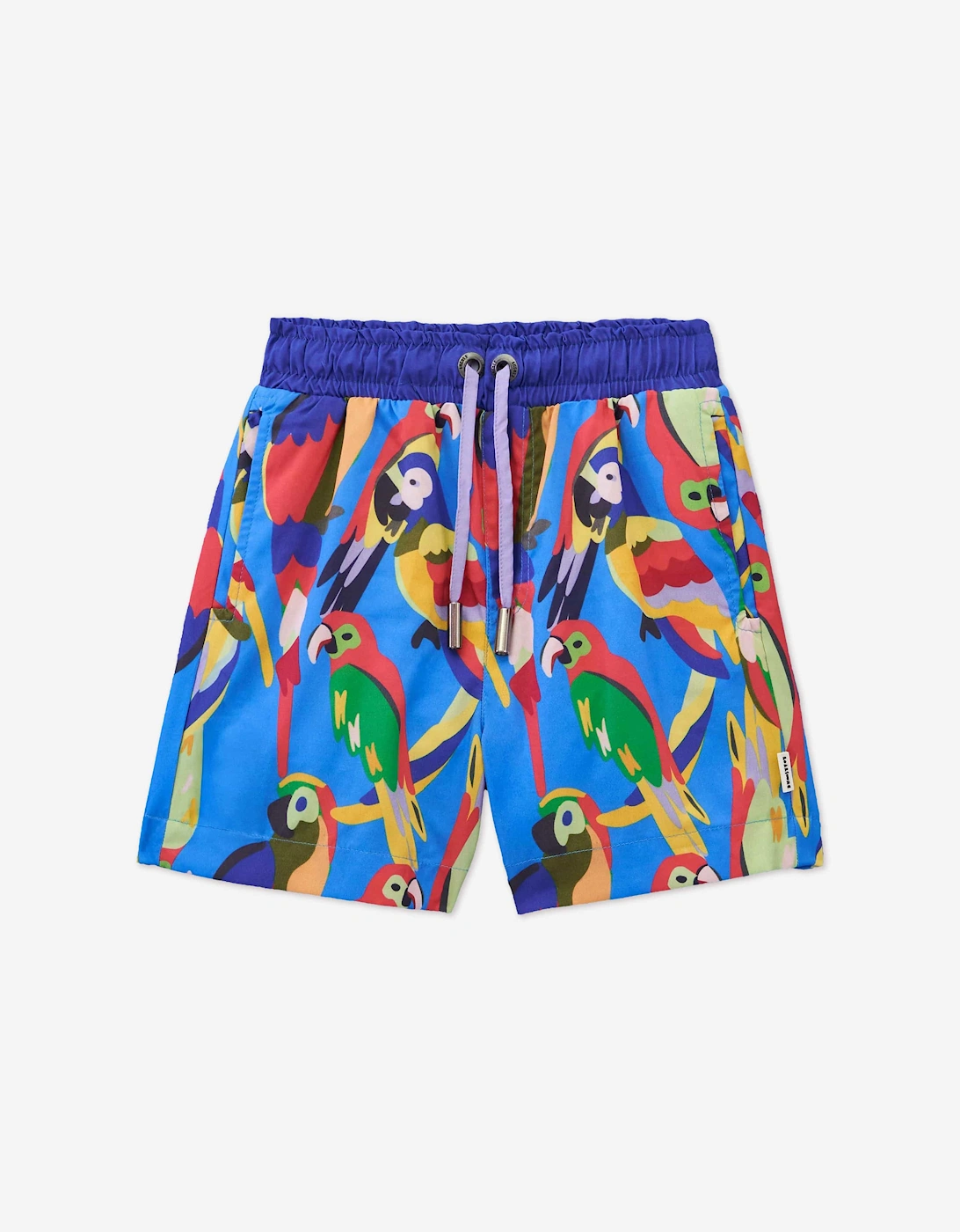 Boys Parrot Swim Shorts in Blue (UPF50+), 5 of 4