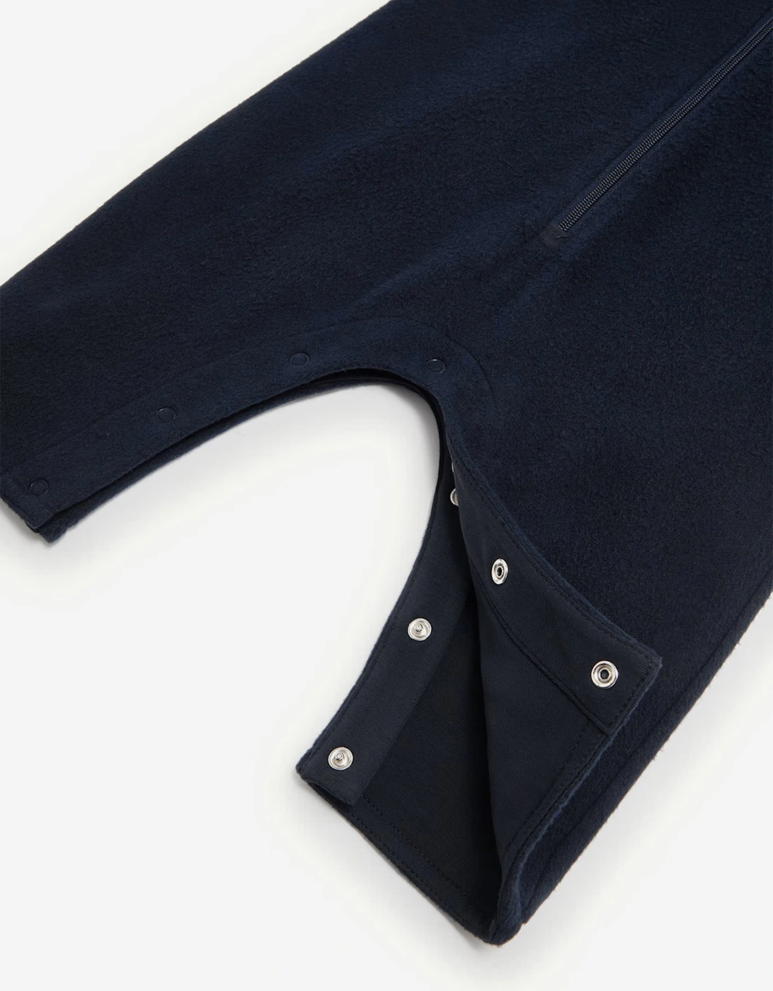 Baby Logo Romper in Navy