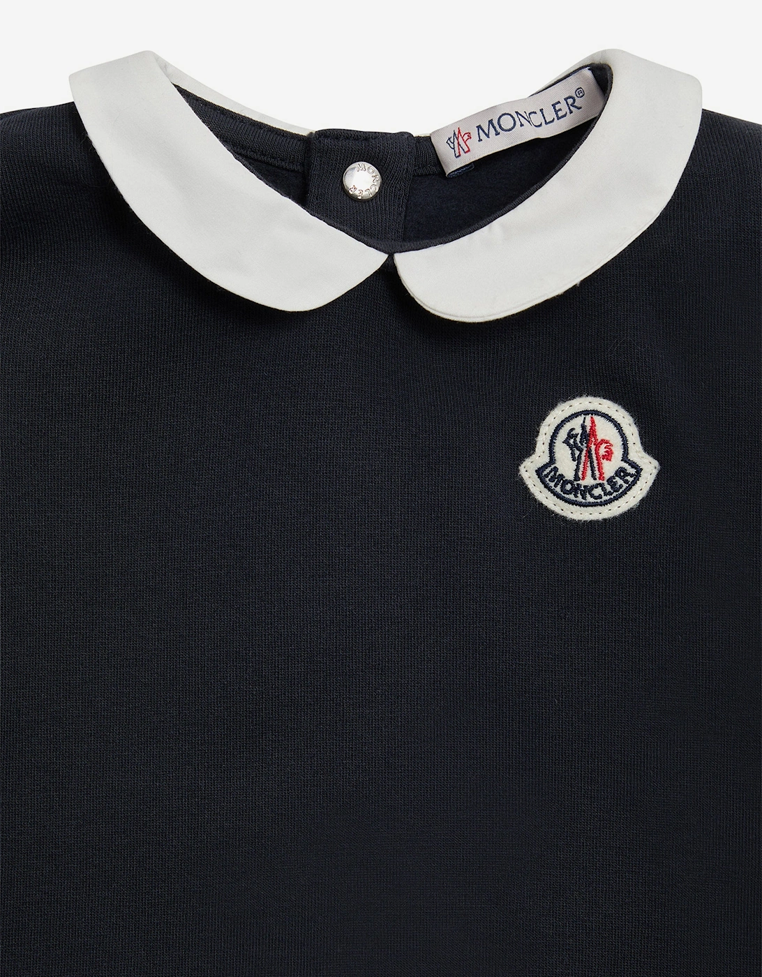 Baby Girls Logo Dress in Navy