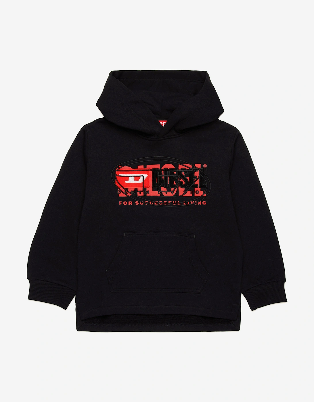 Boys Logo Hoodie in Black, 5 of 4