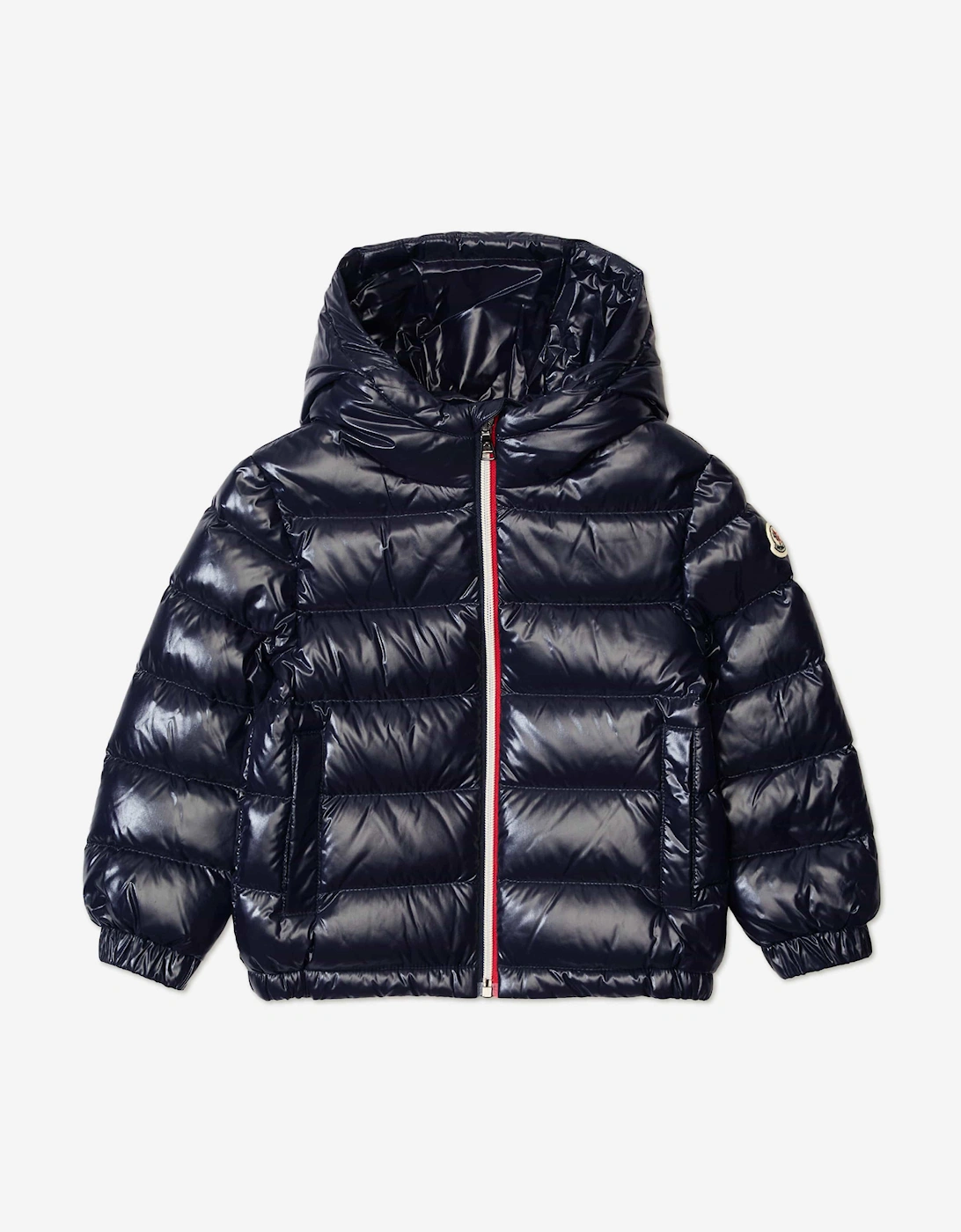 Kids Down Padded New Aubert Jacket in Navy, 5 of 4
