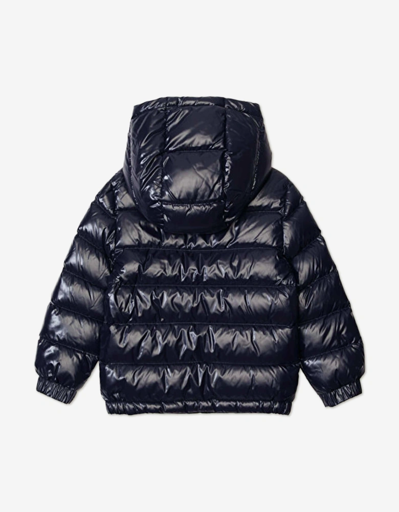 Kids Down Padded New Aubert Jacket in Navy