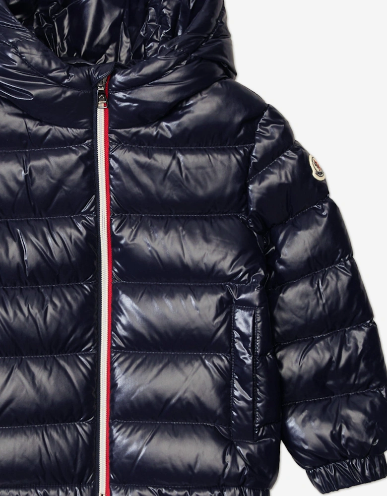 Kids Down Padded New Aubert Jacket in Navy