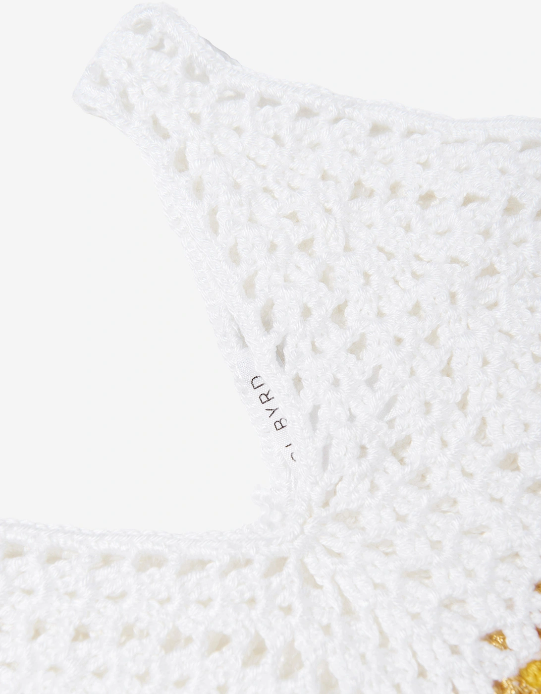 Girls Lavera Crop Top in White