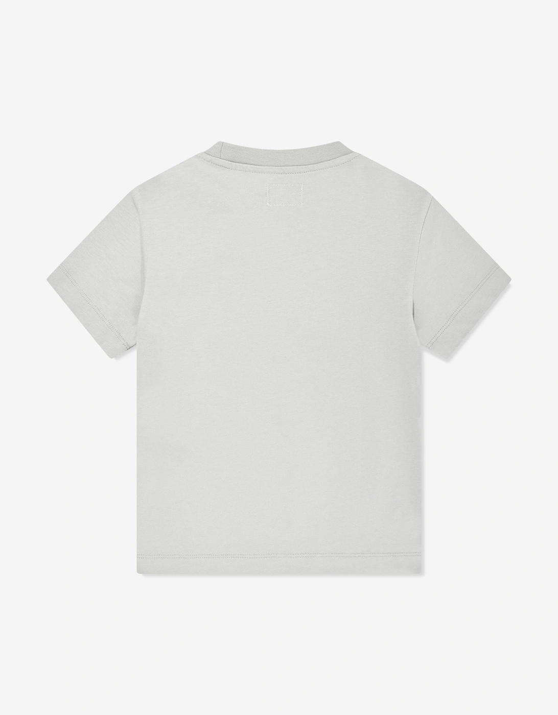 C.P. Company Boys Logo T-Shirt in Grey
