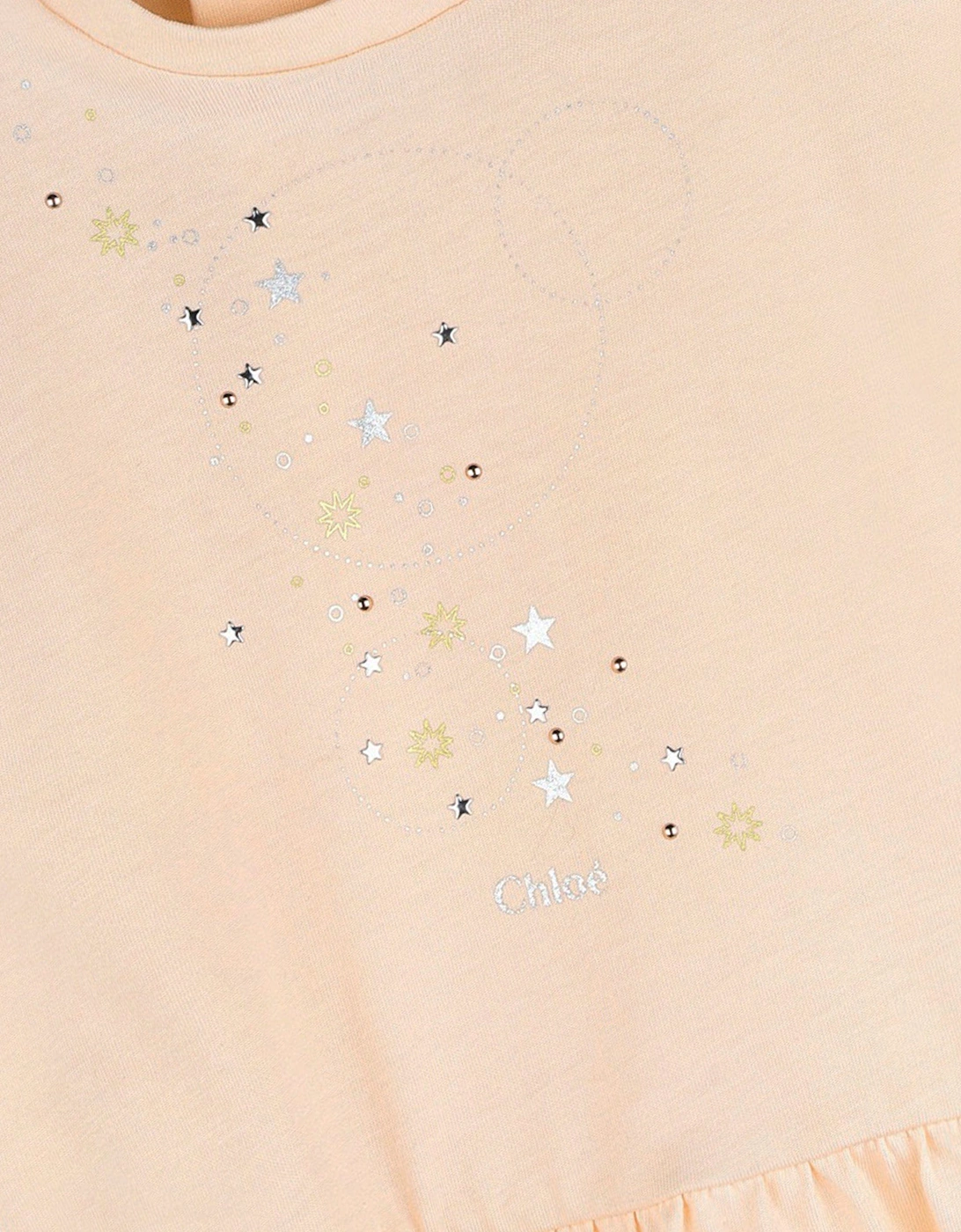 Baby Girls T-Shirt Dress in Pink