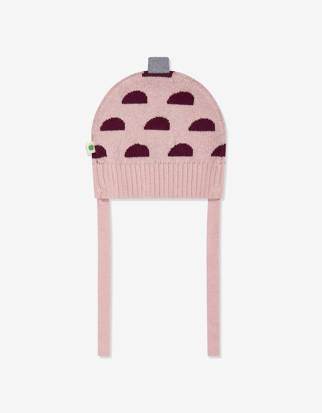 Baby Girls Pippin Acorn Knit Hat in Pink