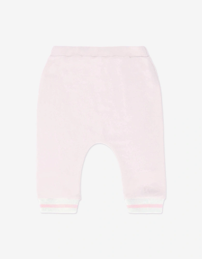 Baby Girls Logo Joggers in Pink