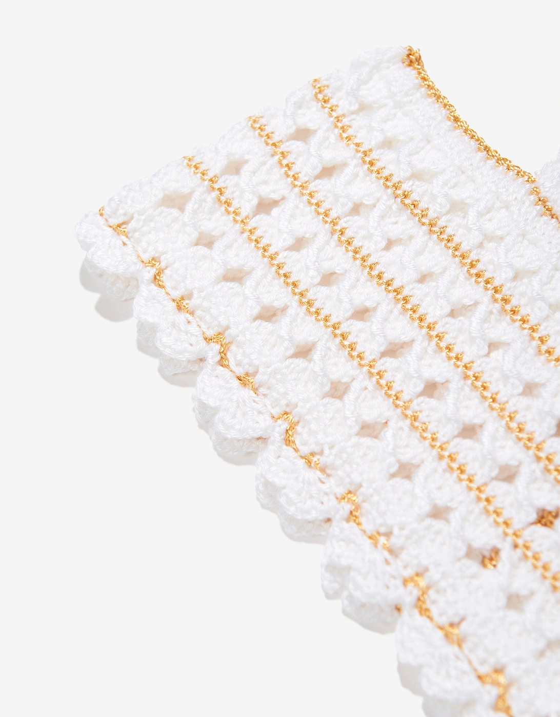 Girls Avira Crop Top in White