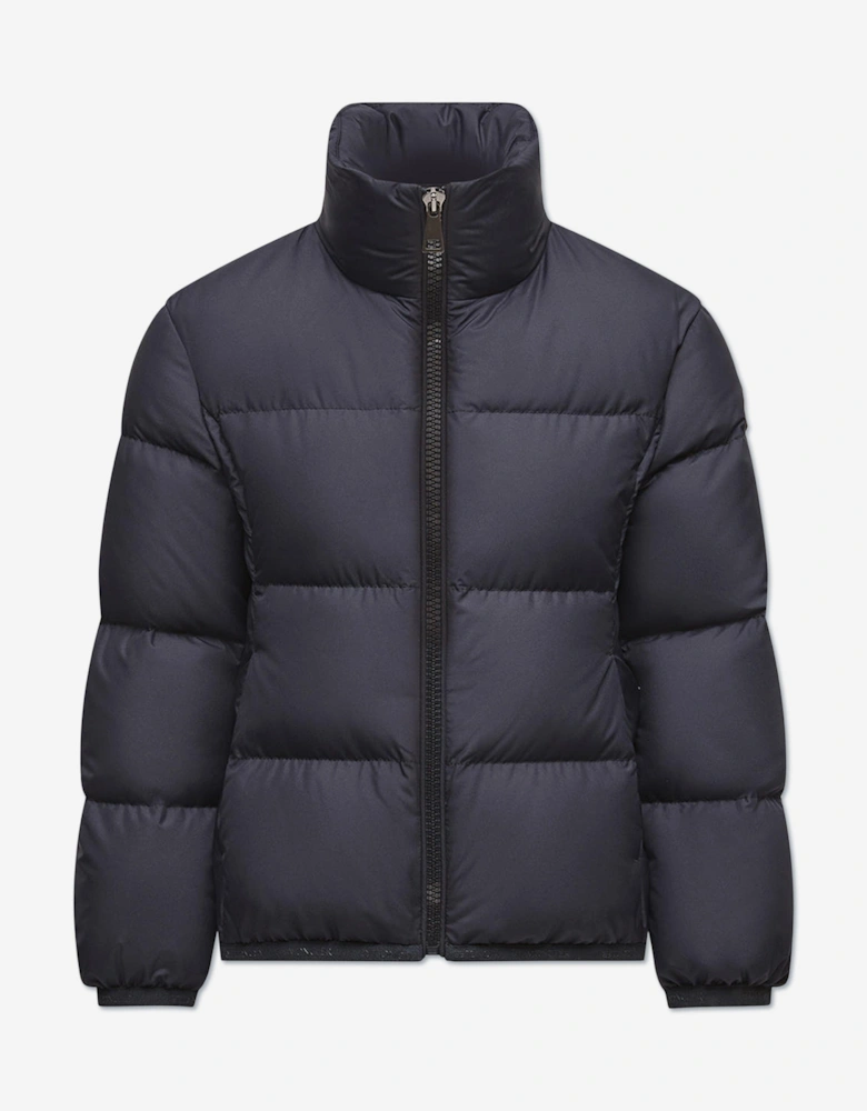 Girls Down Padded Cermasa Jacket in Navy