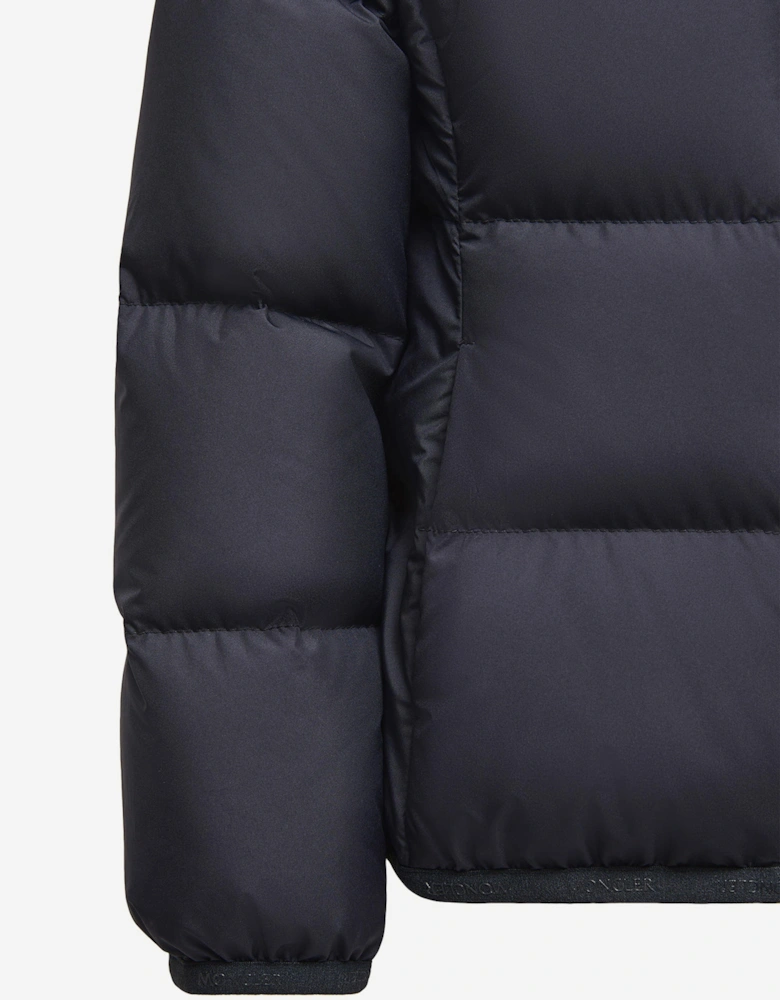 Girls Down Padded Cermasa Jacket in Navy