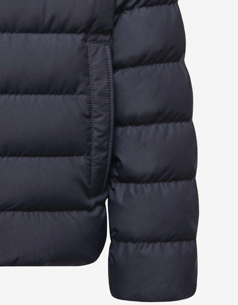 Kids Down Padded Serapio Jacket in Navy