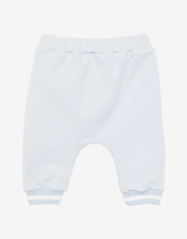 Baby Boys Logo Joggers in Blue