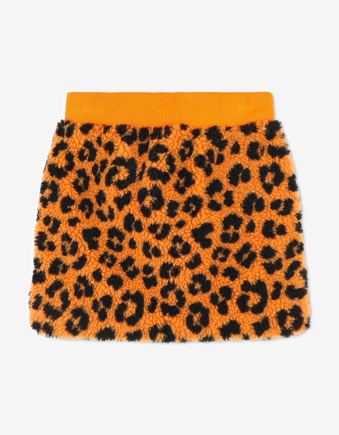 Girls Leopard Skirt in Orange, 6 of 5