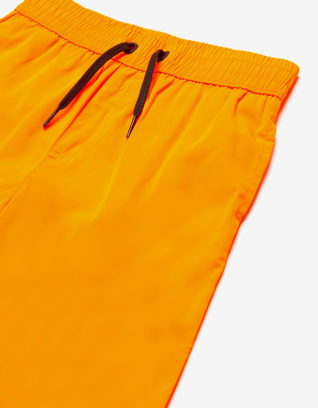 Boys Oval D Logo Swim Shorts in Orange