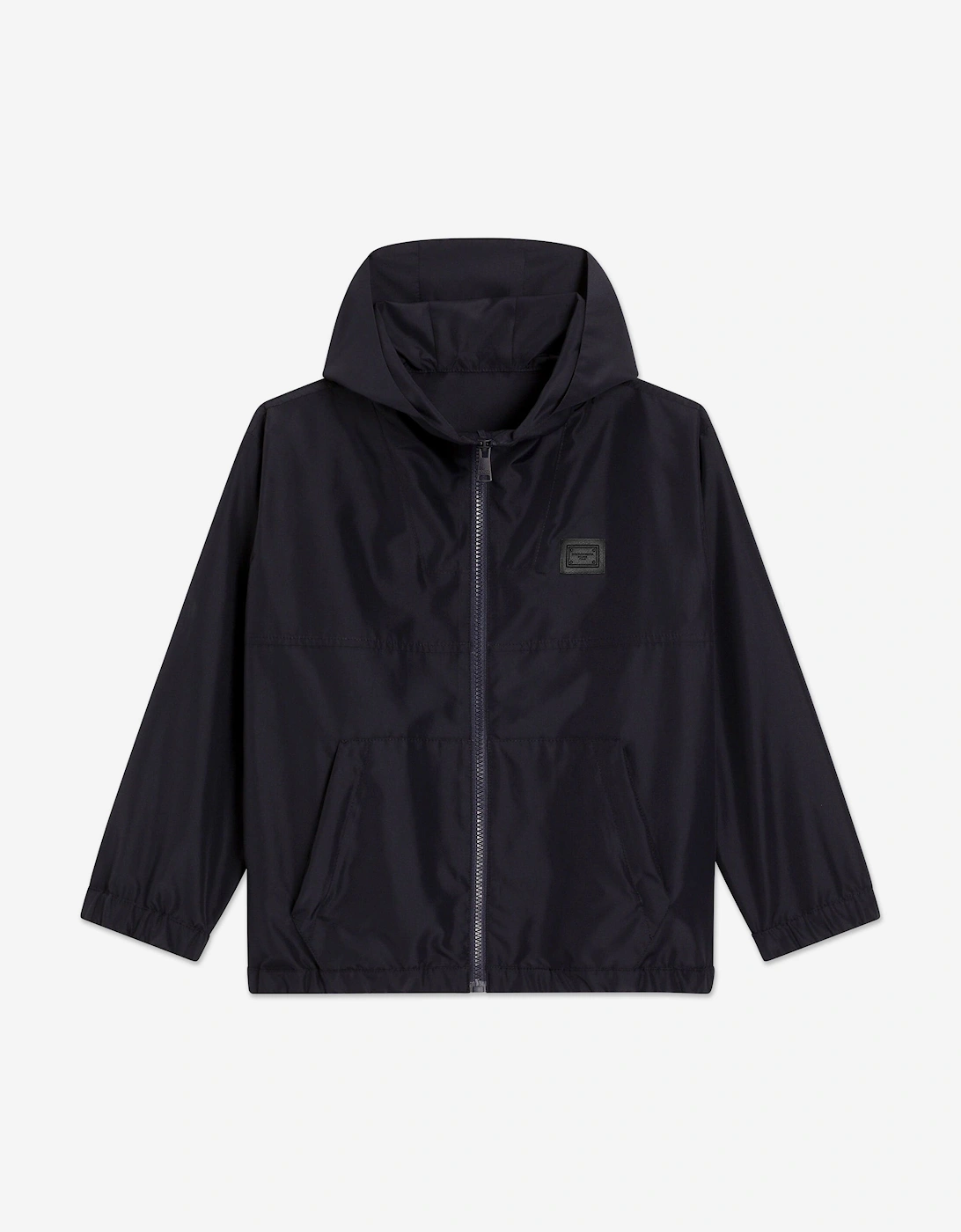 Kids Hooded Jacket in Navy, 5 of 4