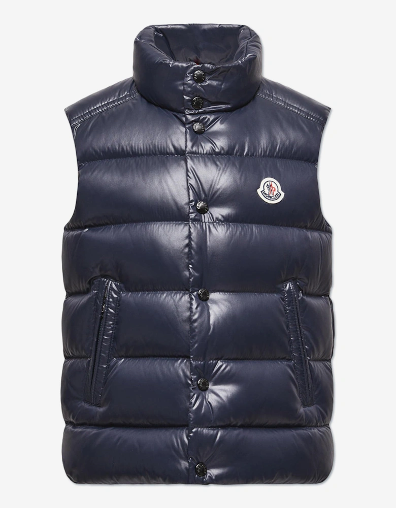 Kids Down Padded Tib Gilet in Navy