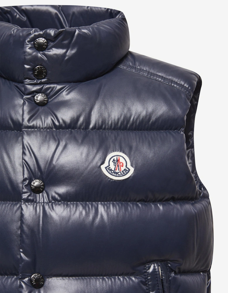 Kids Down Padded Tib Gilet in Navy